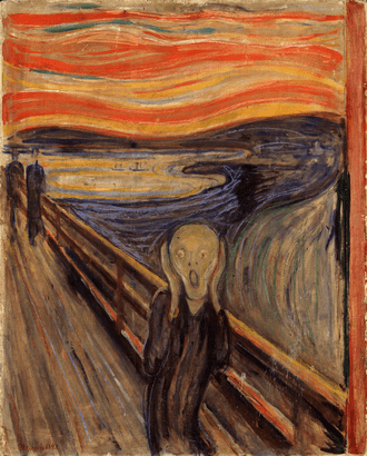 330px-The_Scream_by_Edvard_Munch,_1893_-_Nasjonalgalleriet Κραυγές….